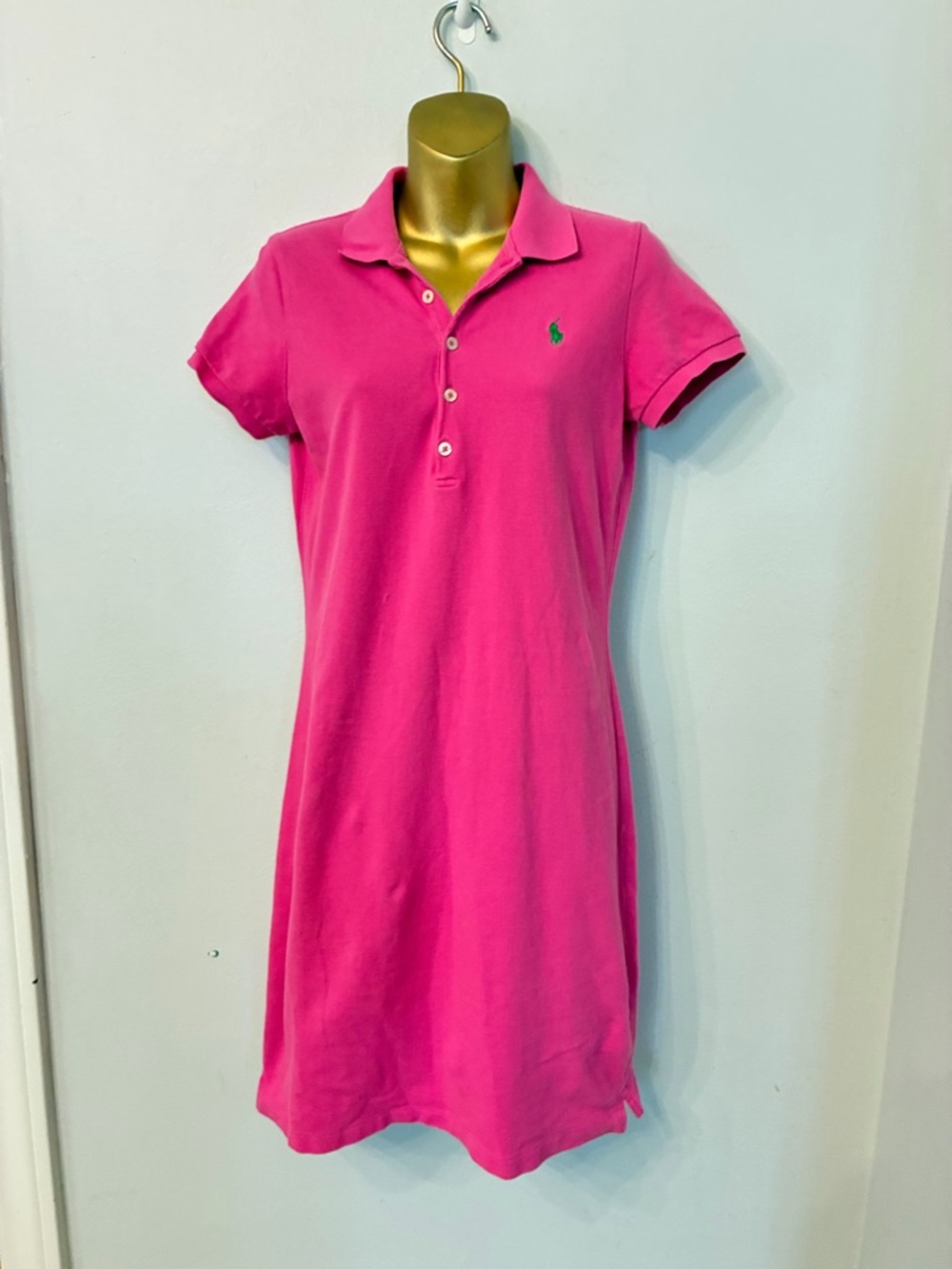 Ralph Lauren Sport Pink Polo Dress – Preppy Tennis Chic – Size M - Picture 3 of 6
